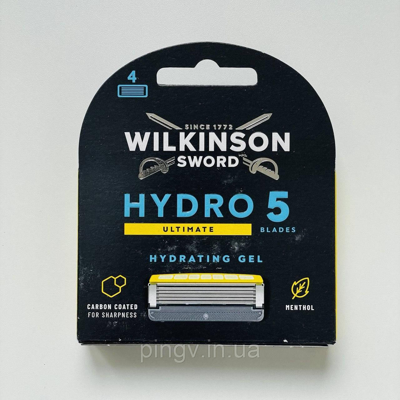 Змінні леза Wilkinson Sword Hydro 5 Ultimate 4 шт.