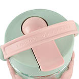 Стакан для води, 900 мл, м'ятно-рожевий, фото 2