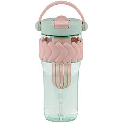 Стакан для води, 900 мл, м'ятно-рожевий