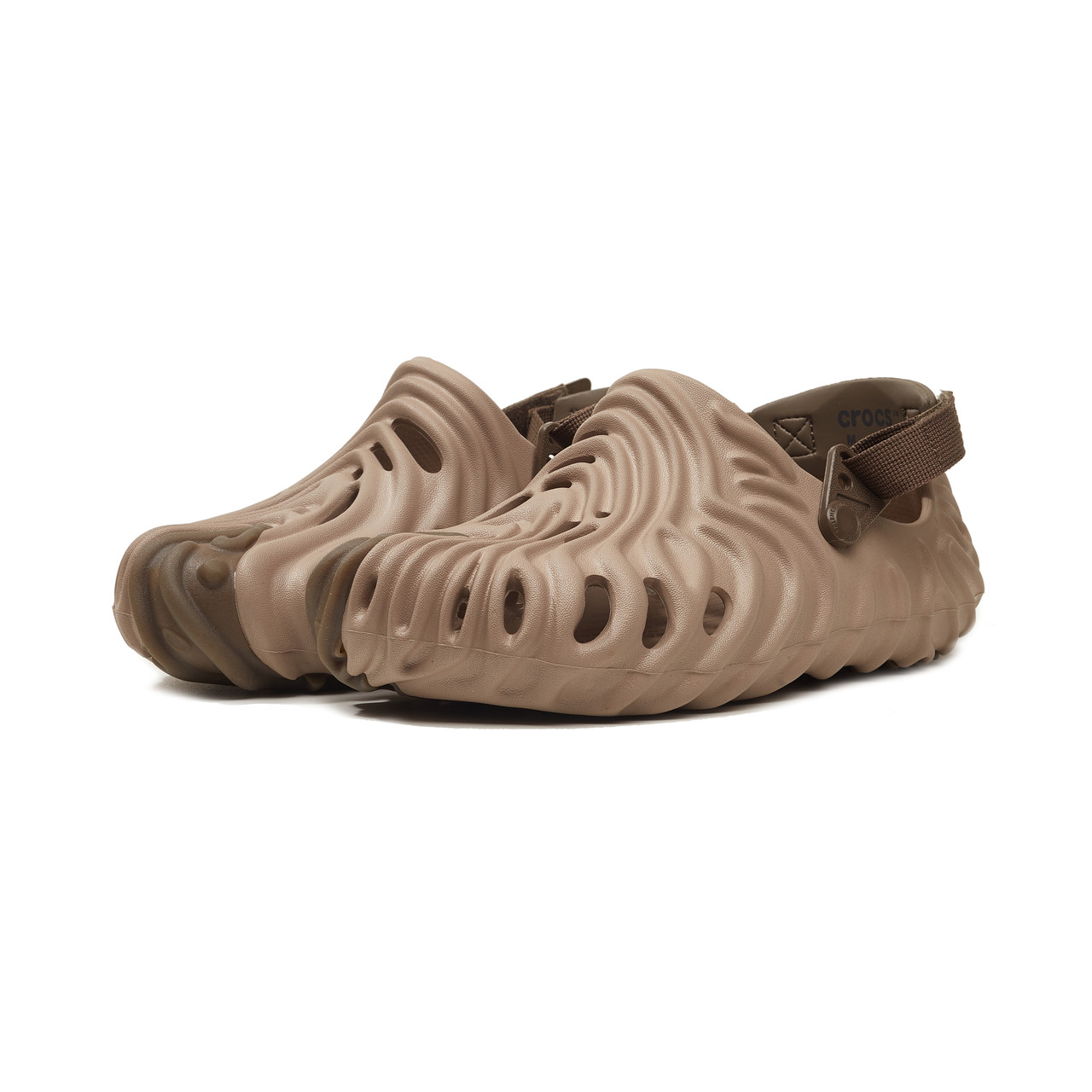 Коричневі сабо для хлопців Crocs Brown. Літні крокси чоловічі Крокс., фото 1