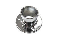 Фланець для труби 25 мм висота 25 мм хром