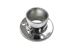 Фланець для труби 25 мм висота 25 мм хром