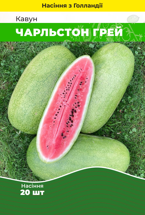 Насіння Кавун Чарльстон Грей 2г (Голландія) зіп-пакет