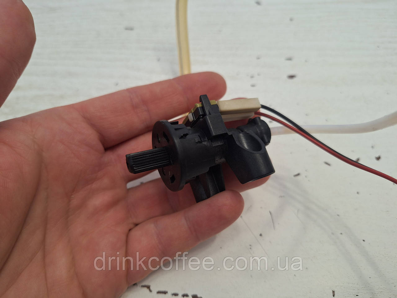 Кран пар вода в складі для ріжкової кавомашини Delonghi EC820.B б/у, фото 1