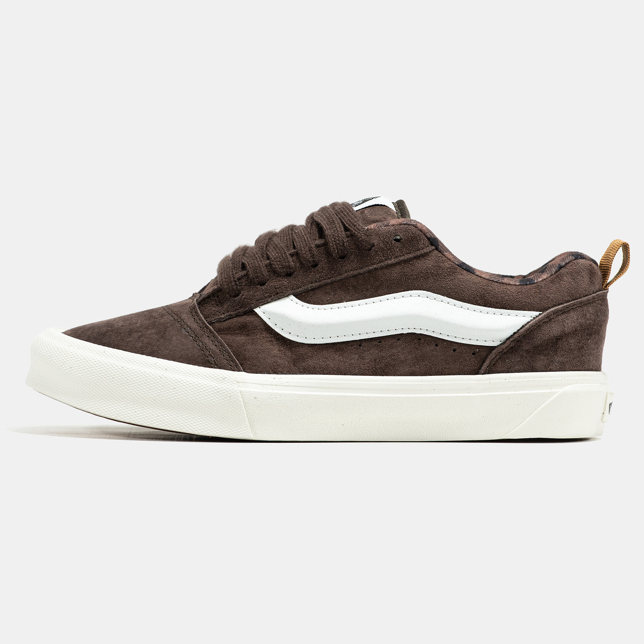 Кеди Vans KNU Skool Brown White | Вуличний стиль та надійність