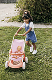 Коляска лялькова Smoby Baby Nurse Теракотова пудра, фото 4