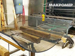 Гнуте скло для виготовлення меблів