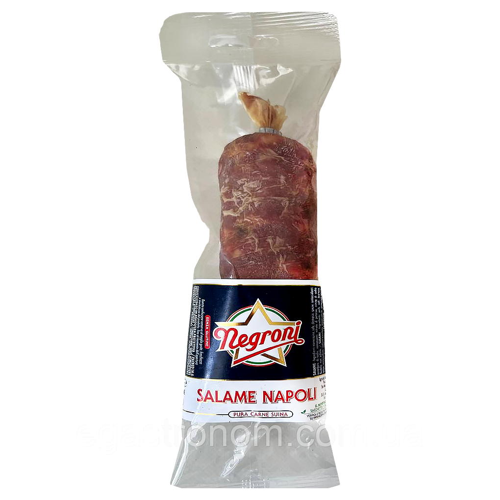 Ковбаса салямі наполі Негроні Negroni salame negronetto 250g 16шт/ящ (Код: 00-00017910)