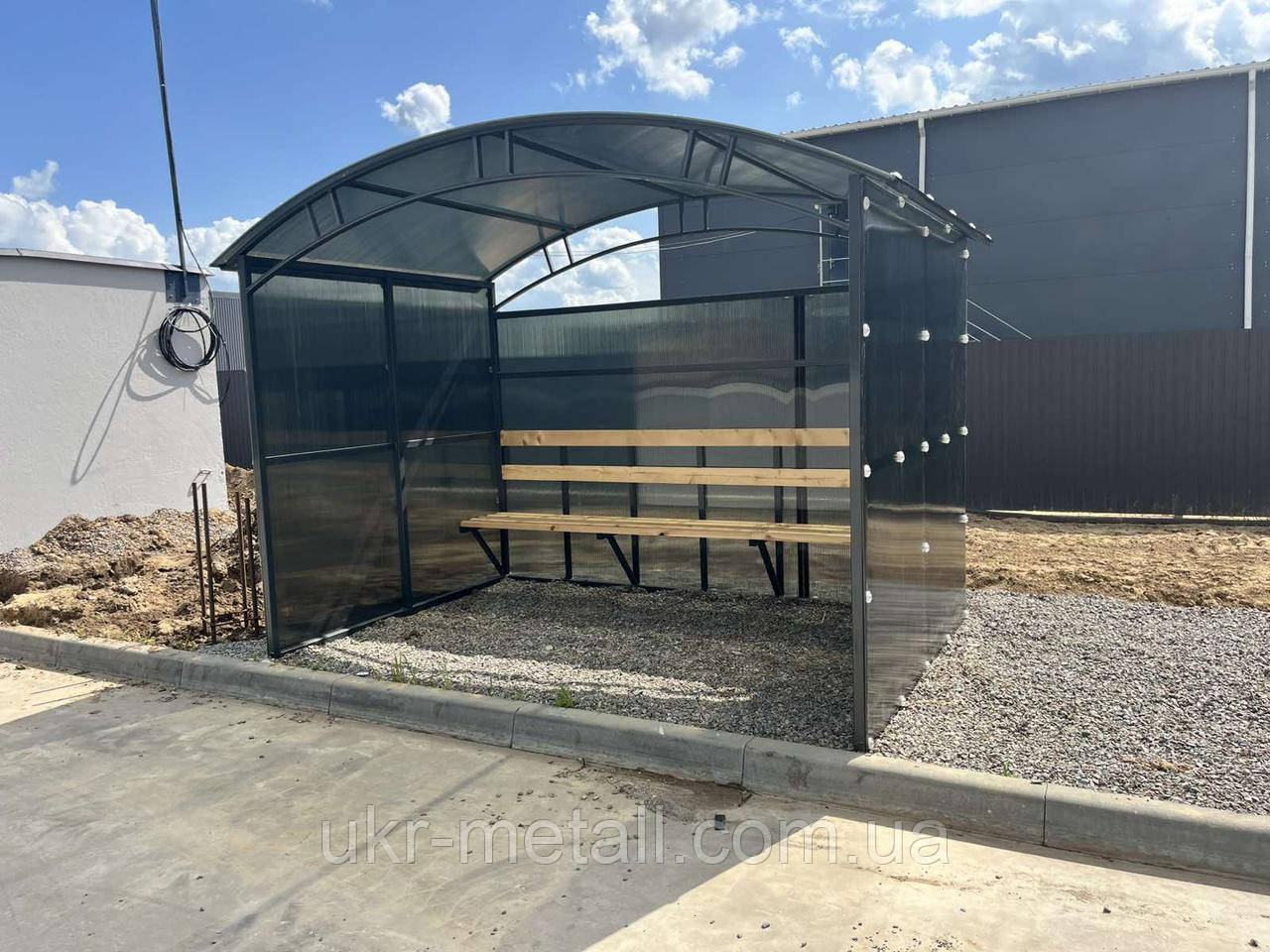 Альтанка для куріння / курильня, павільйон для куріння, фото 1