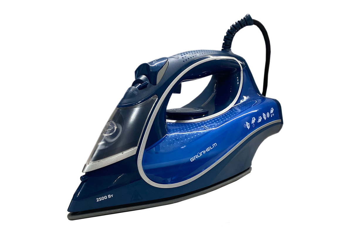Праска Grunhelm EI9501С електрична праска з парою для прасування одягу вдома і в подорожі