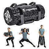 Мішок для вправ з ручками inSPORTline Fitbag Camu 30 кг - потужний сендбег для функціональних тренувань, фото 2