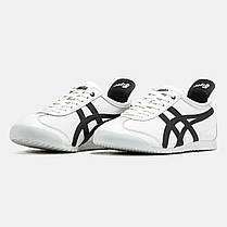 Кросівки Asics Onitsuka Tiger Mexico 66 White Black | Стильно та практично на кожен день, фото 4