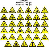 Знак табличка тимчасове укриття для МГН у разі евакуації, фото 6