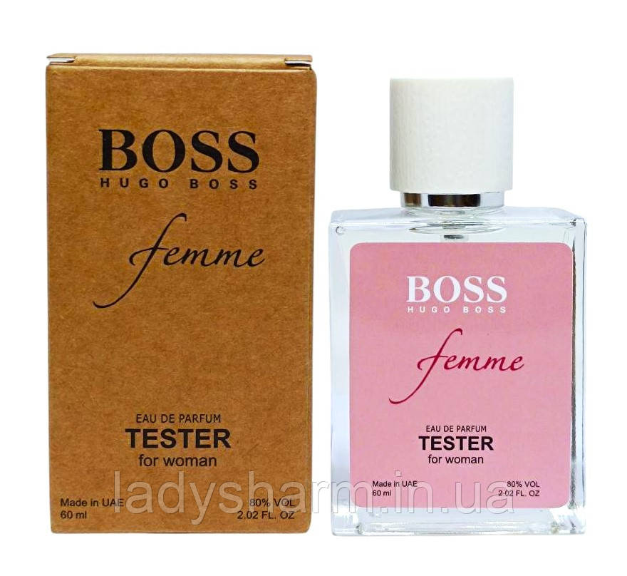 Жіночий тестер ВІП Boss Femme ( Бос Феме), 60 мл, фото 1