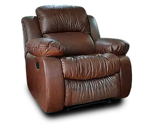 Крісло для комфортного домашнього відпочинку Чикаго - реклайнер-гойдалка з ручним механізмом