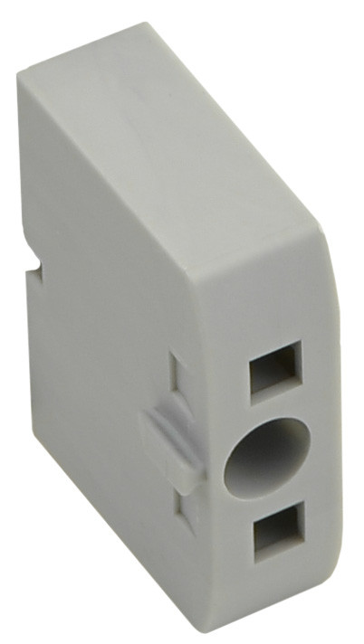 Адаптер для кріплення клемних блоків на DIN-рейку, безґвинтовий монтаж, поліамід, АСКО-УКРЕМ