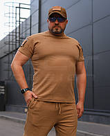 Футболка тактична Комбат з кишенею Zara Койот