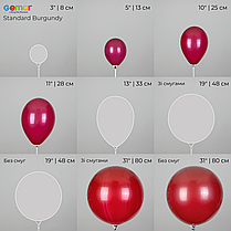 GEMAR-ДЖ 10" G90 047 Пастель Бургундія | Standard Burgundy, фото 3