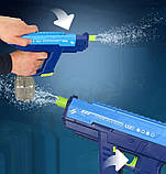 Пістолет водяний акумуляторний водний для хлопчиків з автоматичним насосом Дитячі водяні пістолети, фото 4