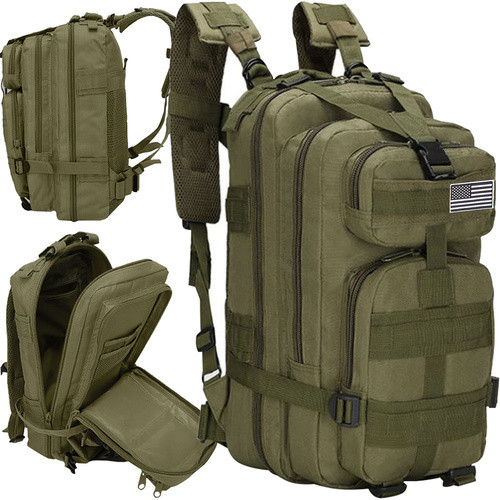 Тактичний/військовий рюкзак Trizand 8920 — 35–38 л, анатомічний, MOLLE, ПВХ‑непромочний