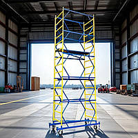 Вышка-тура риштовка на колесах 1.2 х 2.0 м 4+1