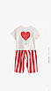 Костюм для дівчинки Zara, футболка та штани р-ри 98-120, мод.00013, фото 2