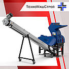 Подрібнювач м'ясо-кістковий «ПМ - 18» з шнеком подачі із нержавіючої сталі., фото 2