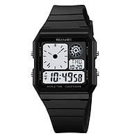 Skmei 2347 черные с белым мужские часы