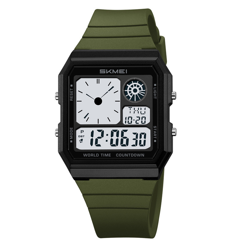 Skmei 2347 зелений чоловічий годинник