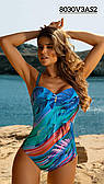 Суцільний купальник Self 8030V3AS2 блакитний