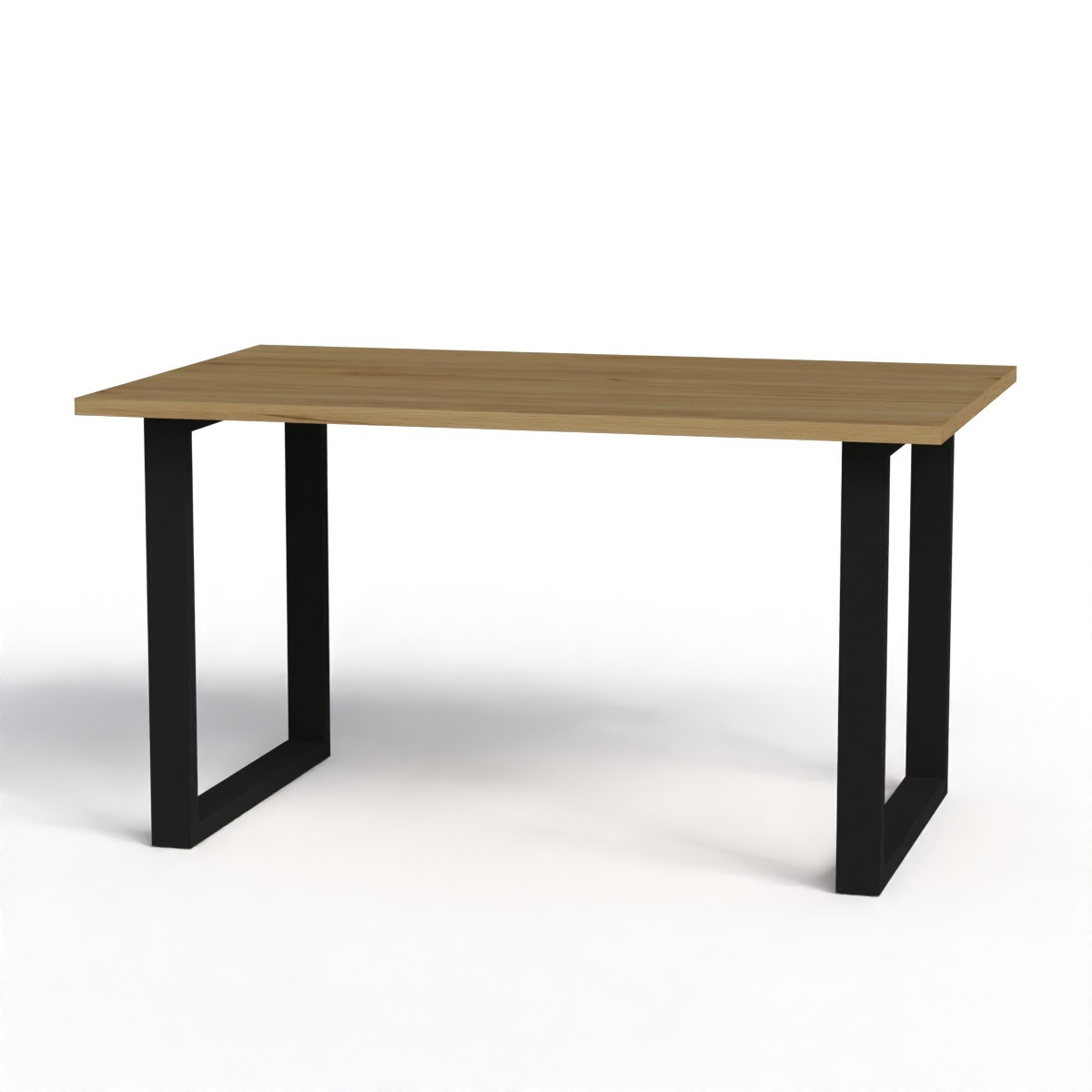 Стіл журнальний Лофт-1 Компаніт Дуб крафт золотий (80х50х42.8 см), фото 1