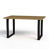 Стіл журнальний Лофт-1 Бук Компаніт (80 x50х42.8 см), фото 4