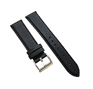 Ремінець для годинника Seiko SNZG SRPH field watch канвас+кожа (нейлон)  [ ЧОРНИЙ, 20 ММ ], фото 6