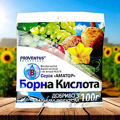 Добриво Борна КИСЛОТА Agro Protection, 100 г