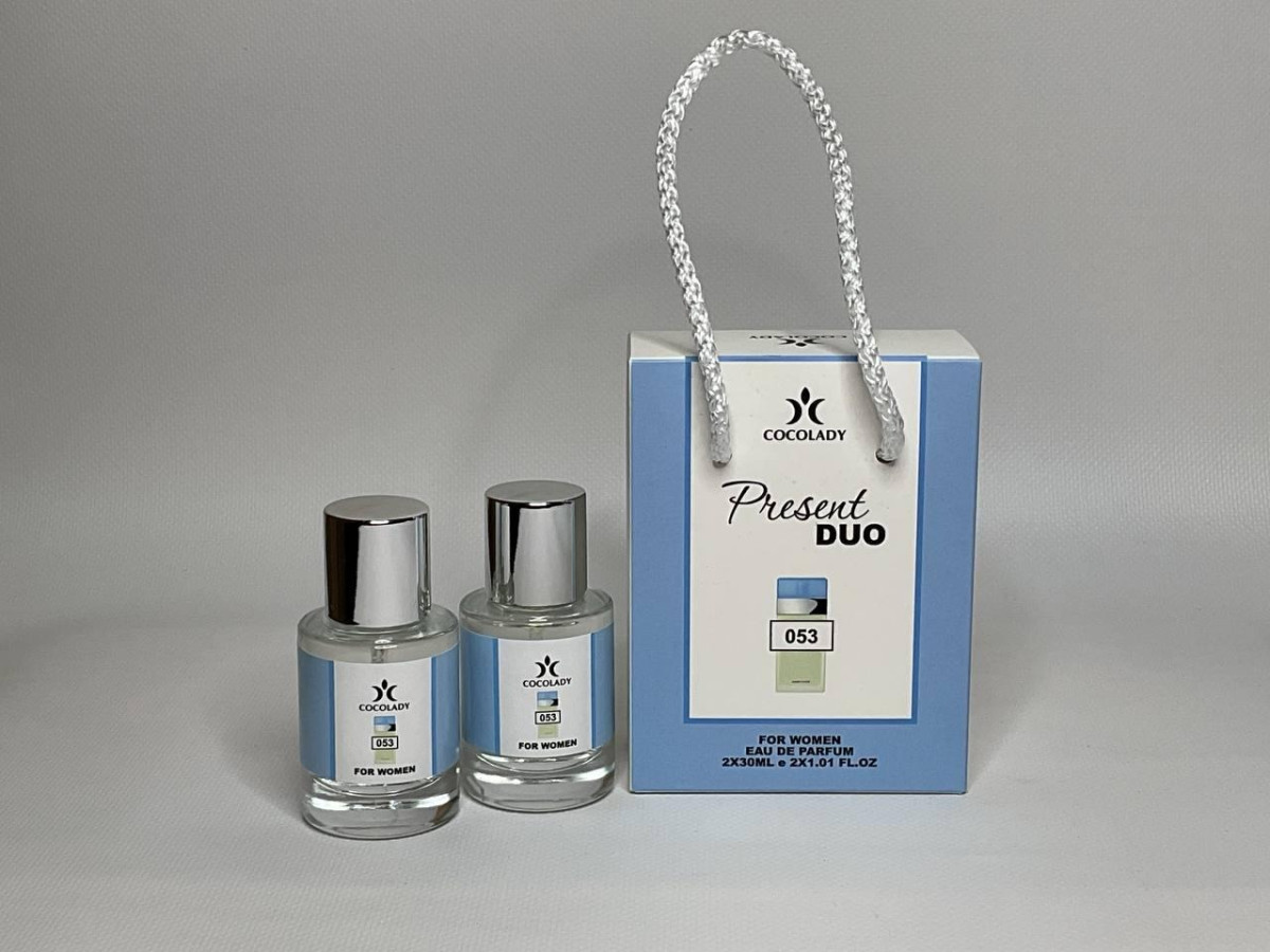 Cocolady Present Duo 053 Dolce Gabbana Light Blue pour Femme 2x30 ml
