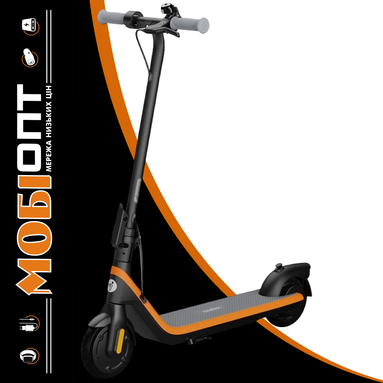 Електросамокат Ninebot eKickScooter by Segway C2 E (AA.10.04.01.0013) Orange UA UCRF
