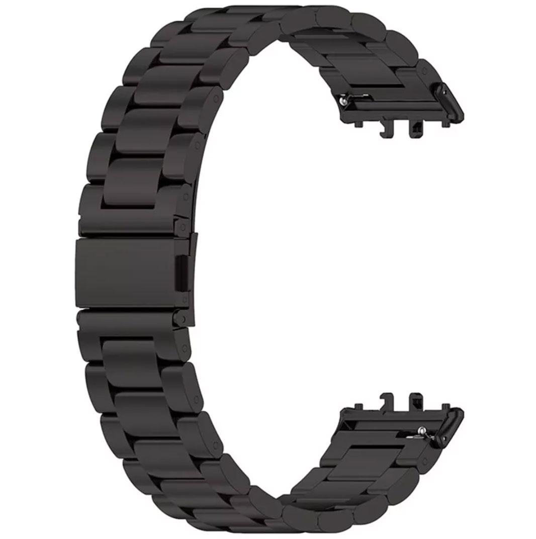 Металевий ремінець Primolux для для смарт-годинника Samsung Galaxy Fit 3 (SM-R390) - Black, фото 1
