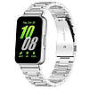 Металевий ремінець Primolux для для смарт-годинника Samsung Galaxy Fit 3 (SM-R390) - Silver, фото 4