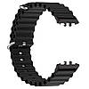 Силіконовий ремінець Primo Ocean для смарт-годинника Samsung Galaxy Fit 3 (SM-R390) - Black, фото 2