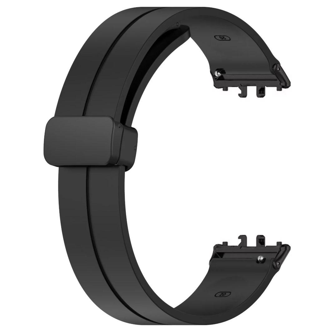 Ремінець Primolux Magnetic Silicone для смарт-годинника Samsung Galaxy Fit 3 (SM-R390) - Black, фото 1