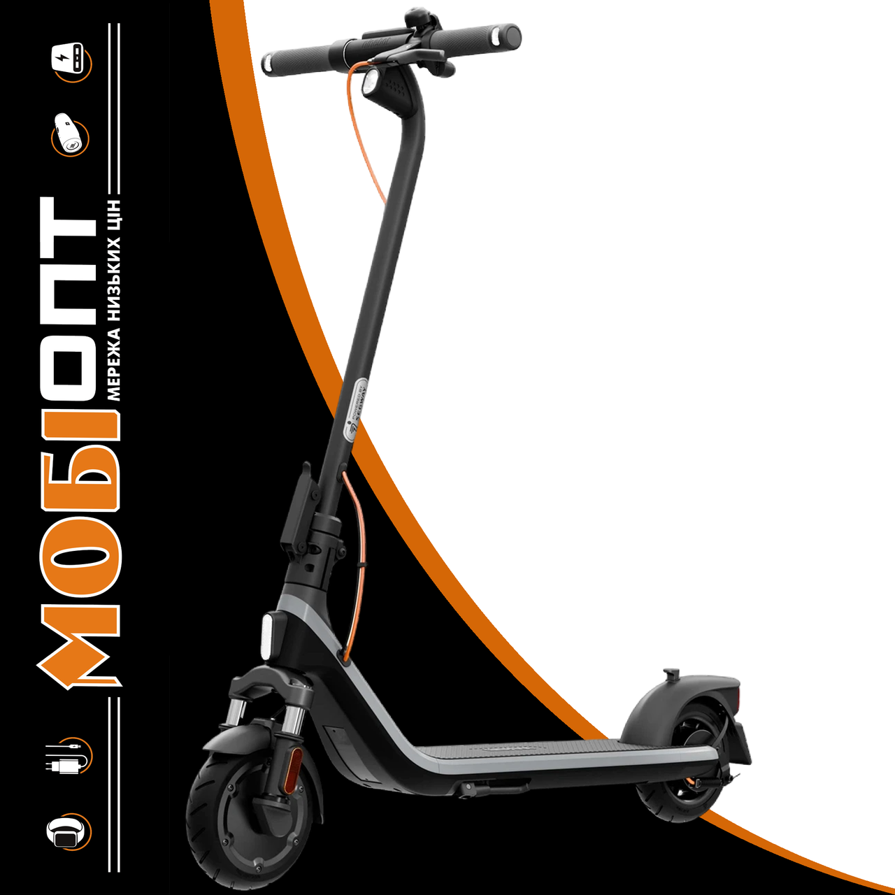 Електросамокат Ninebot eKickScooter by Segway E2 PLUS E II Black (AA.05.14.02.0003) UA UCRF