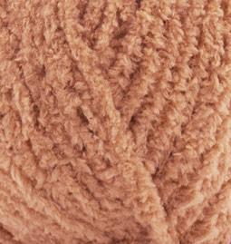 Нитки та пряжа для в'язання велюрова плюшева SOFTY Софті від ALIZE Алізе № 261 кричневий