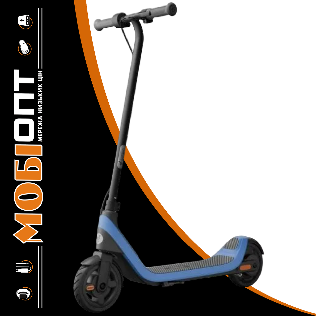 Електросамокат дитячий Ninebot KickScooter by Segway C2 Lite Blue (AA.10.05.01.0003) UA UCRF