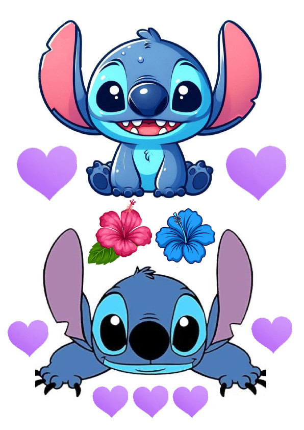 Вафельная картинка Лило и Стич №5, фото 1