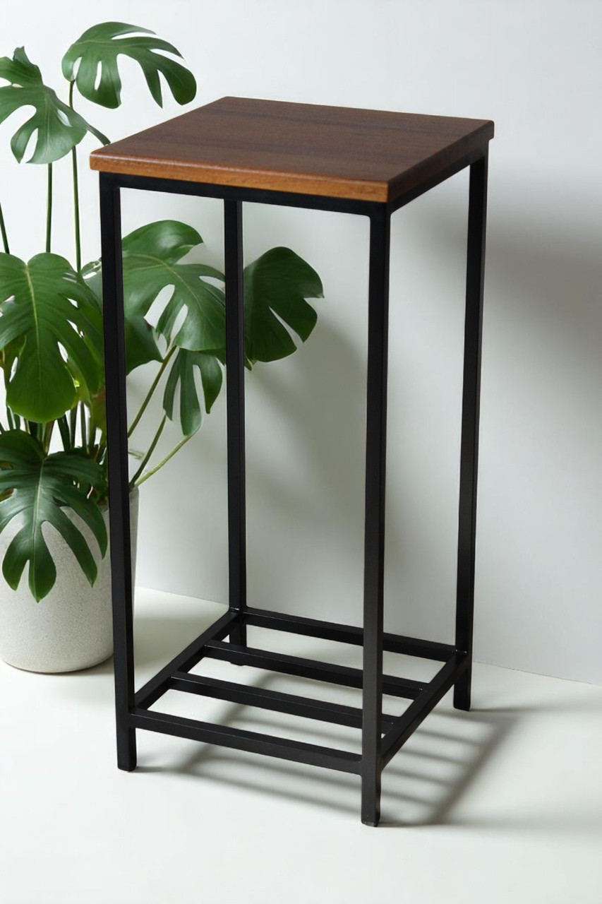 Декоративна підставка під вазон в стилі лофт 65 см Marius, фото 1