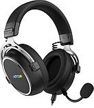 Навушники ігрові — гарнітура для геймерів Hator Hypergang 3 Hi-Res (ESH50) чорна, фото 4