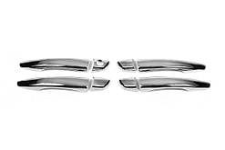 Накладки на ручки Carmos (4 шт, нерж) для Citroen Berlingo/Multispace 2019- рр