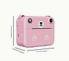 Цифровий дитячий фотоапарат Ведмедик для миттєвого друку та запису SDV177 рожевий, фото 5