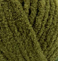 Нитки пряжа для в'язання велюрова плюшева SOFTY PLUS Софті Плюс № 620 - зелений