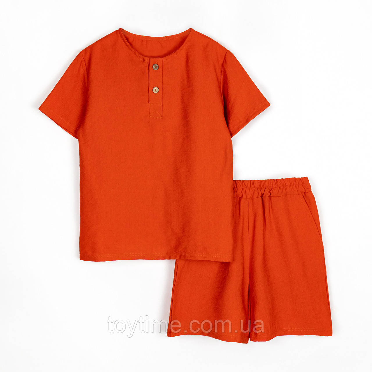 Костюм для хлопчика футболка та шорти Orange, фото 1